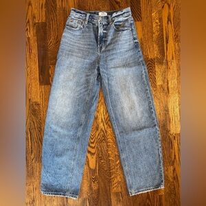 Pistola Wes High Rise Barrel Jeans Size 24
